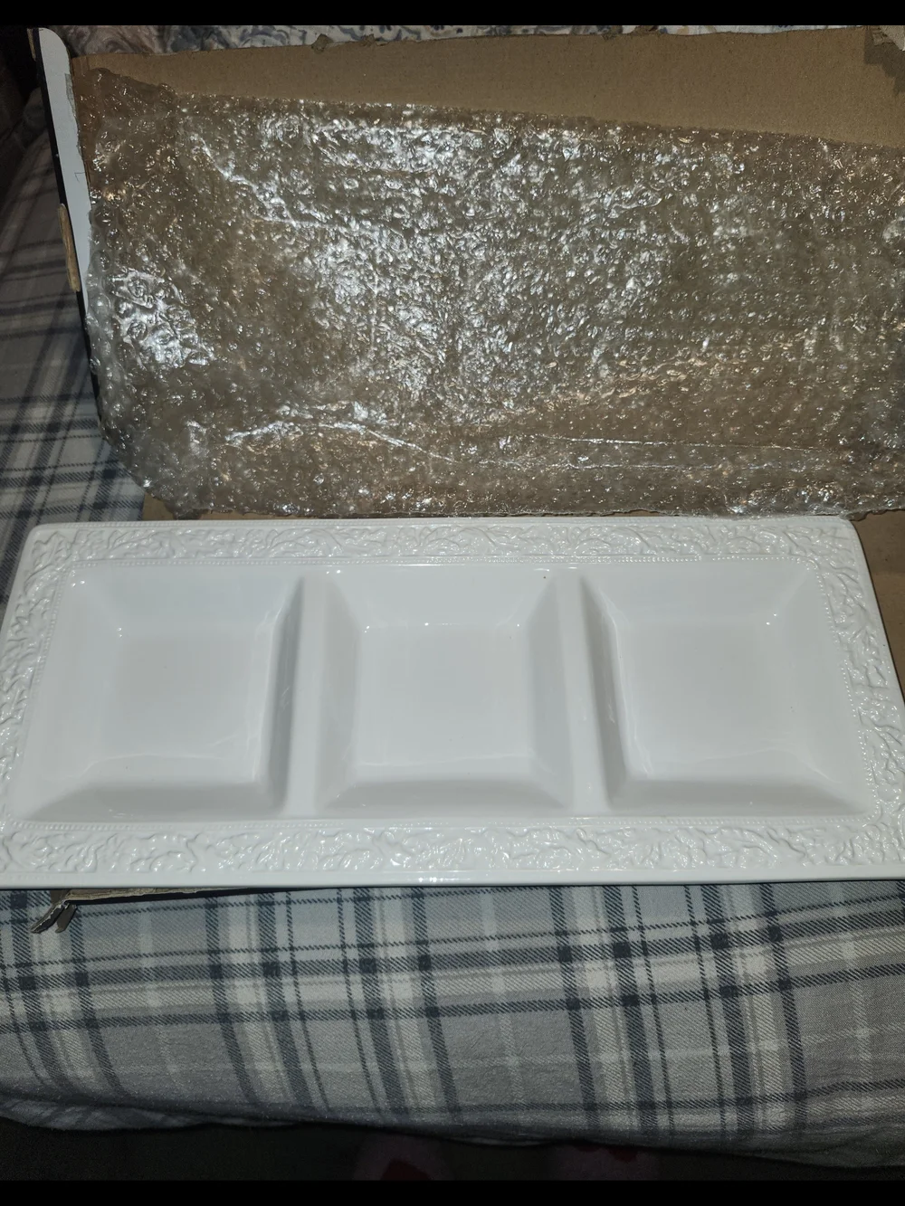 Dolomite Rectangular & Square Platters - White